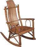 Amish Apopka Flat Arm Rocking Chair