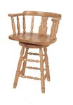 Grandfather Captain's Swivel Barstool