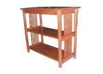 Prairie Mission Sofa Table with Two Shelves