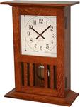 Mission Mantel Clock