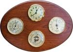 Handcrafted Weather Station with Clock