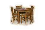 Plantation Solid Wood Counter Height Table