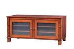 Amish Custom Artisan Reserve TV Console Stand with Two Doors
