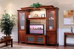 Amish Artisan Reserve Modular Entertainment Center Wall Unit
