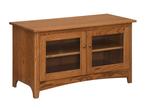 Amish 46" Shaker TV Stand With 2 Doors