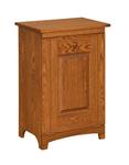 Amish Shaker Wooden Trash Bin