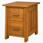 Amish Meridian Mission File Cabinet - Choose Size