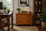 Amish Meridian Mission Lateral File Cabinet
