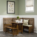 Amish Colcord Mission Nook Dining 5-Piece Set