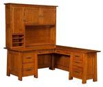 Amish Meridian L-Shaped Desk