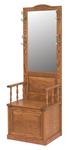 Raised Panel Hall Storage Bench