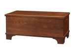 Barossa Cherry Wood Medium Flat Top Hope Chest