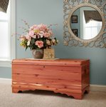 Large Summerfield Waterfall Cedar Hope Chest