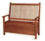 American Mission Deacon's Bench with Storage