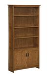 Arts and Crafts Mission Bookcase with Doors