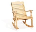 Leisure Lawns Curve Back Pine Porch Swing from DutchCrafters Amish