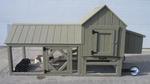 Wood Backyard Chicken Coop Kit