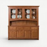 Amish Made 77" Galloway Shaker Four Door Hutch