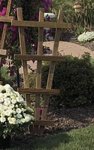 Wooden Small Rustic Garden Trellis