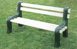 Vinyl Park Bench