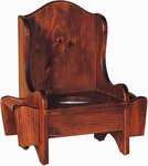 Kids Pine Wood Potty Chair