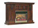 Legacy Mantel Electric Fireplace with Insert