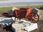 Old Fashioned Wheelbarrow - Small Rustic