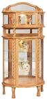 Rope Twist Deluxe Curio Cabinet