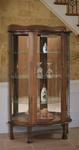 Curio Cabinet with Mirror Back