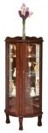 Victorian Corner Curio Cabinet