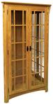 Mission Corner Curio Cabinet