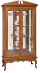 Queen Anne Double Door Curio Cabinet