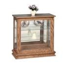 Console Curio Cabinet with Sliding Door