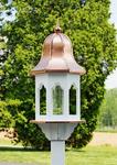 Amish-Made Small Gazebo Style Poly Bird Feeder