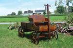 Old Fashioned Buckboard Wagon - Medium Rustic