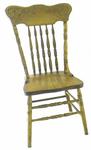Oak Pressed Back Dining Chair
