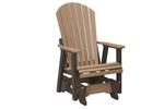 Berlin Gardens Amish Poly Wood Outdoor Glider Chair