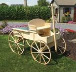 Old Fashioned Buckboard Wagon - Large Premium