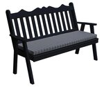 Amish Pine Royal English Garden Bench