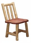 Amish Rustic Cedar Log Dining Chair