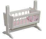 American Made Wooden Swinging Doll Cradle