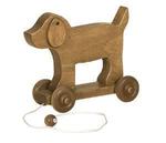 Handcrafted Wooden Dog Pull Toy