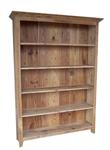 Reclaimed Barnwood Double Bookshelf
