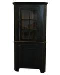 Barn Wood Corner Hutch