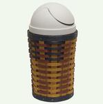 Eco Friendly Small Trash Can with Lid