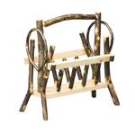 Hickory Magazine Rack Basket