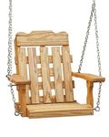 Pine Wood Patio Slat Panel 2’ Swing