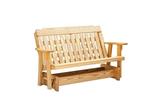 Pine Wood Patio Slat Panel 5’ Glider