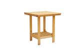Pine Wood Square Patio Dining Table