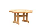 Amish Pine Wood Octagon Patio Dining Table